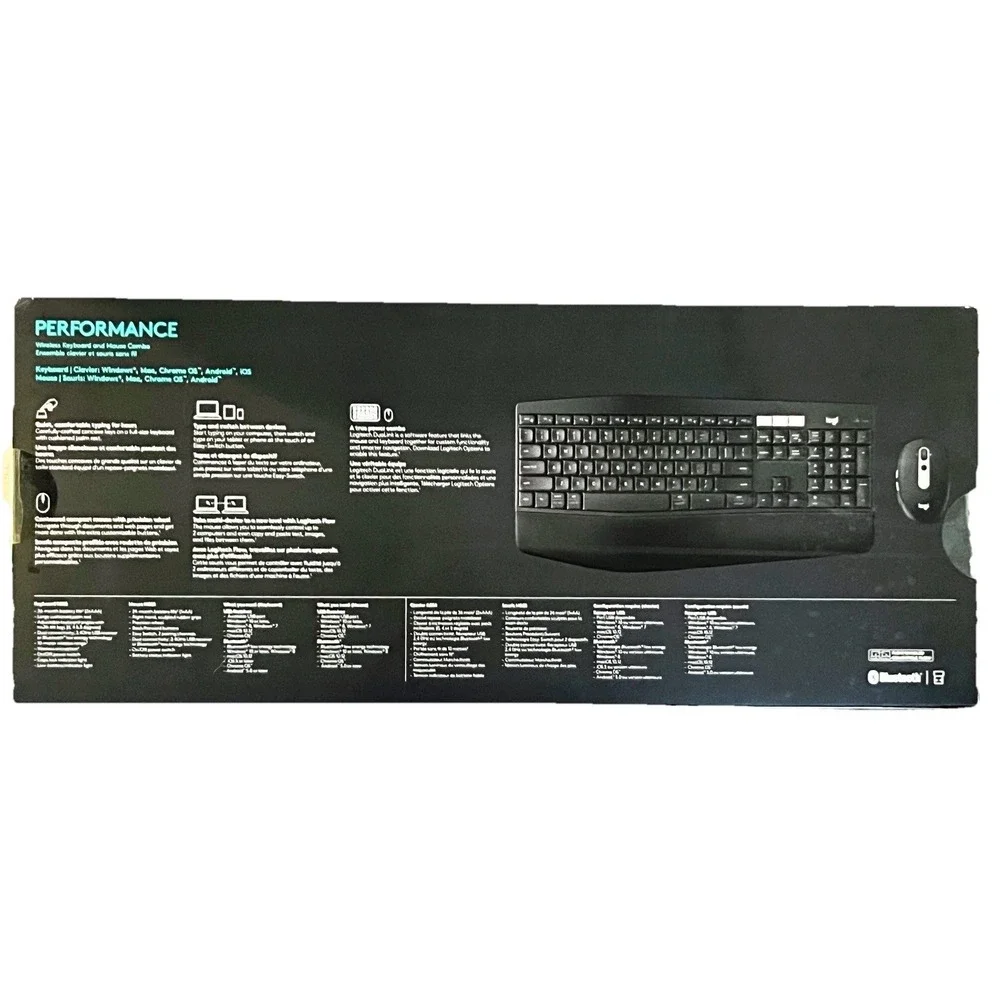 Logitech MK825 Bluetooth Wireless Keyboard and Mouse Combo New Sealed
